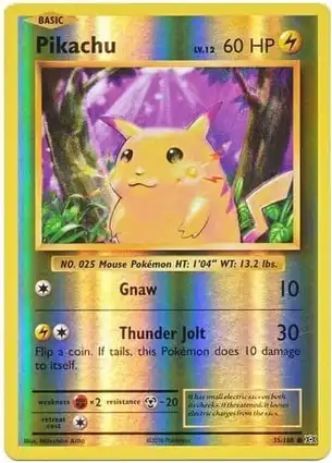 Pikachu 35/108 Evolutions