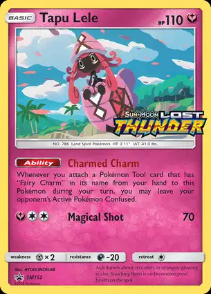 Tapu Lele SM152 Sun & Moon Promos