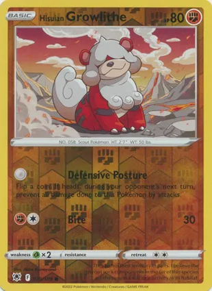 Hisuian Growlithe 070/189 Astral Radiance
