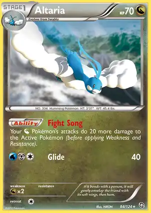 Altaria 84/124 Dragons Exalted