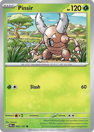Pinsir 003/131 Prismatic Evolutions