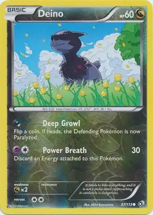 Deino 97/113 Legendary Treasures