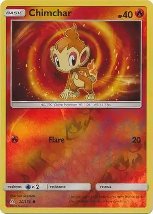 Chimchar 20/156 Ultra Prism