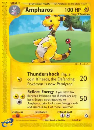 Ampharos 1/147 Aquapolis