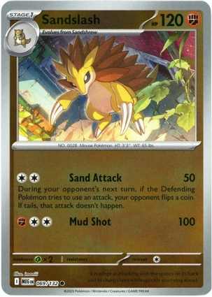 Sandslash 069/132 Mega Evolution