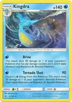 Kingdra 31/147 Burning Shadows