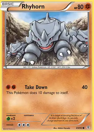 Rhyhorn 49/83 Generations