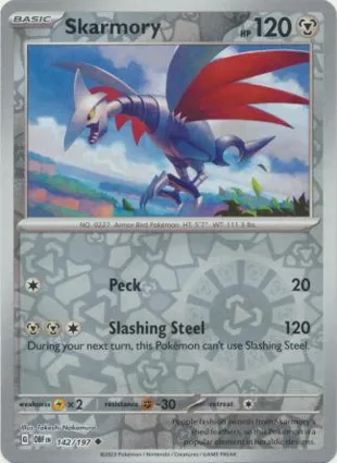 Skarmory 142/197 Obsidian Flames