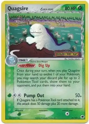Quagsire 21/101 EX Dragon Frontiers