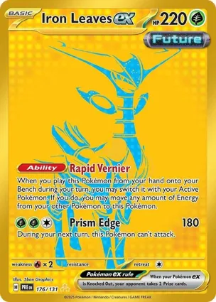Iron Leaves ex 176/131 Prismatic Evolutions