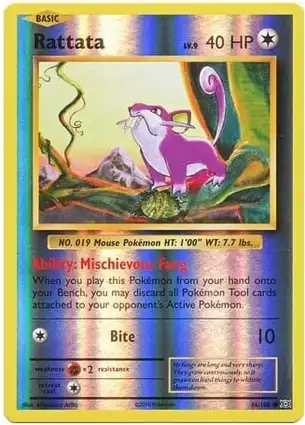 Rattata 66/108 Evolutions