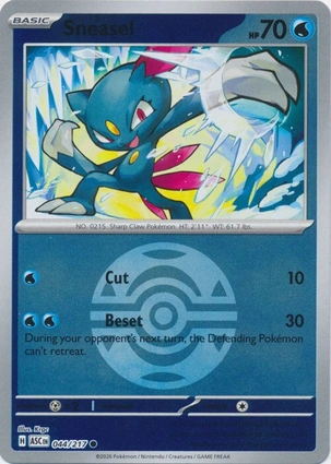 Sneasel 044/217 Ascended Heroes