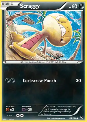 Scraggy 66/111 Furious Fists