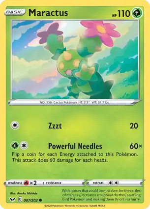 Maractus 007/202 Sword & Shield