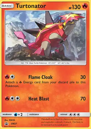 Turtonator SM27 Sun & Moon Promos