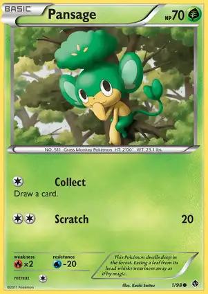 Pansage 1/98 Emerging Powers