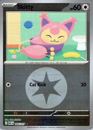 Skitty 165/217 Ascended Heroes