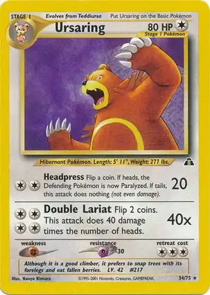 Ursaring 34/75 Neo Discovery
