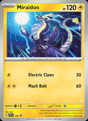 Miraidon 148 Scarlet & Violet Promos