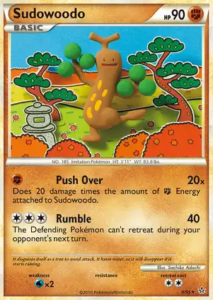 Sudowoodo 9/95 Unleashed