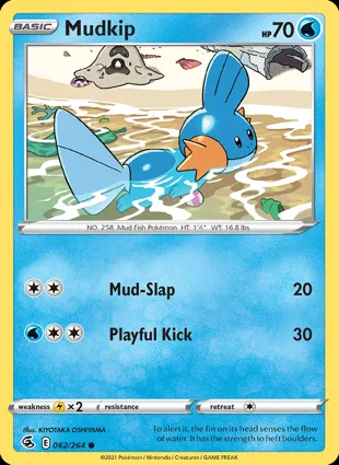 Mudkip 062/264 Fusion Strike