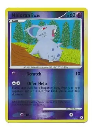 Nidoran ♀ 71/111 Rising Rivals