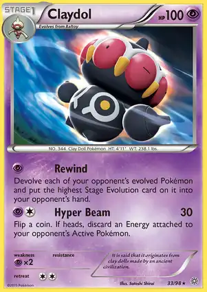 Claydol 33/98 Ancient Origins