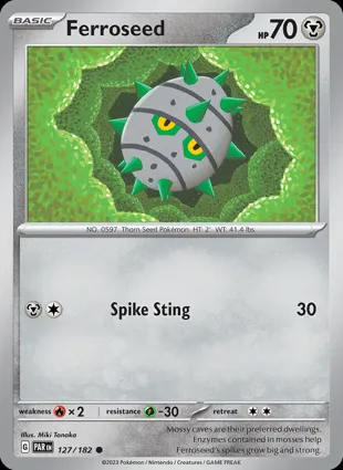 Ferroseed 127/182 Paradox Rift