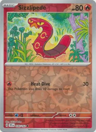 Sizzlipede 036/162 Temporal Forces