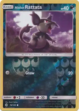Alolan Rattata 76/149 Sun & Moon