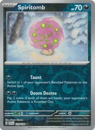Spiritomb 129/198 Scarlet & Violet