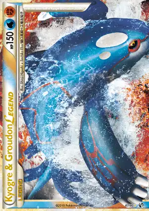 Kyogre & Groudon LEGEND 87/90 Undaunted