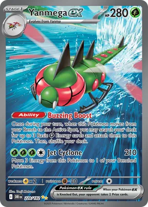 Yanmega ex 228/182 Destined Rivals