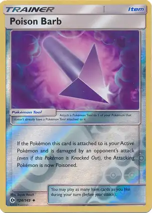 Poison Barb 124/149 Sun & Moon