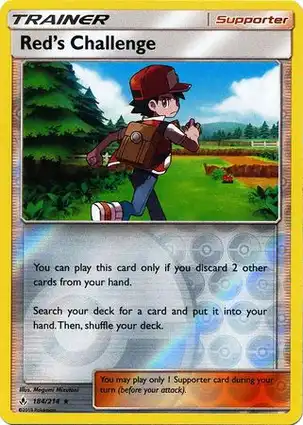Red's Challenge 184/214 Unbroken Bonds