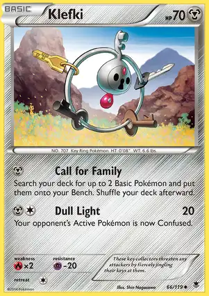Klefki 66/119 Phantom Forces