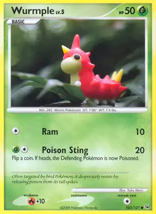Wurmple 103/127 Platinum