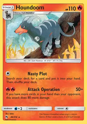 Houndoom 46/214 Lost Thunder