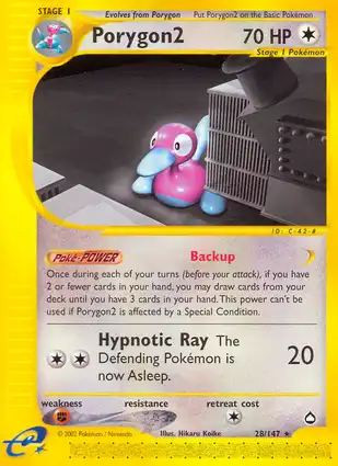 Porygon2 28/147 Aquapolis
