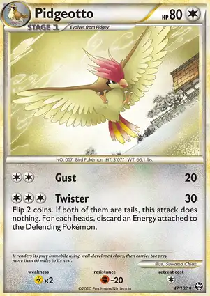 Pidgeotto 47/102 Triumphant