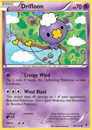 Drifloon 34/101 Plasma Blast