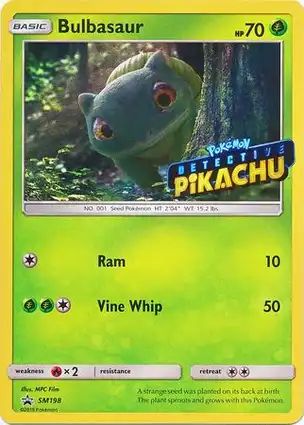Bulbasaur SM198 Sun & Moon Promos