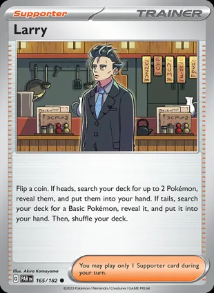 Larry 165/182 Paradox Rift