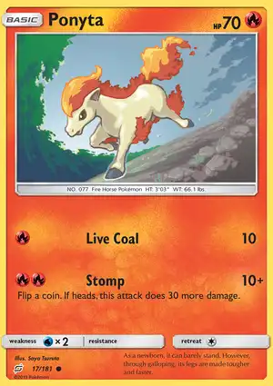 Ponyta 17/181 Team Up