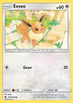 Eevee 155/214 Lost Thunder