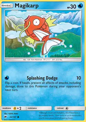 Magikarp 32/147 Burning Shadows
