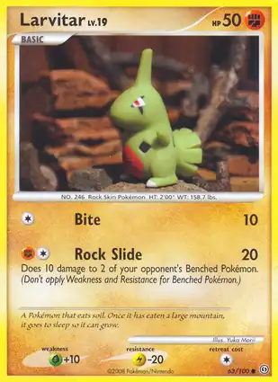 Larvitar 63/100 Stormfront