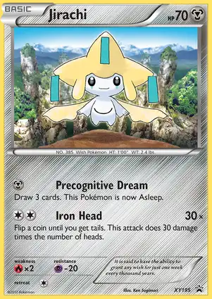 Jirachi XY195 XY Promos