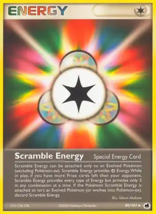 Scramble Energy 89/101 EX Dragon Frontiers