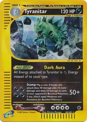 Tyranitar 66/165 Expedition Base Set